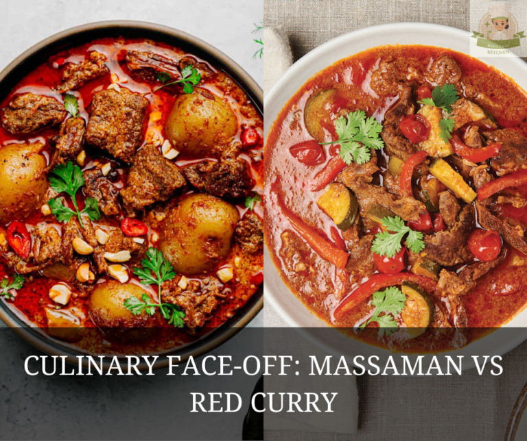 Culinary Face-Off: Massaman vs Red Curry