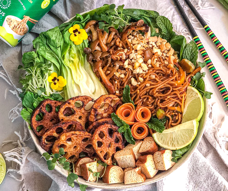 Creative Fusion: Pad Thai with Ramen Noodles