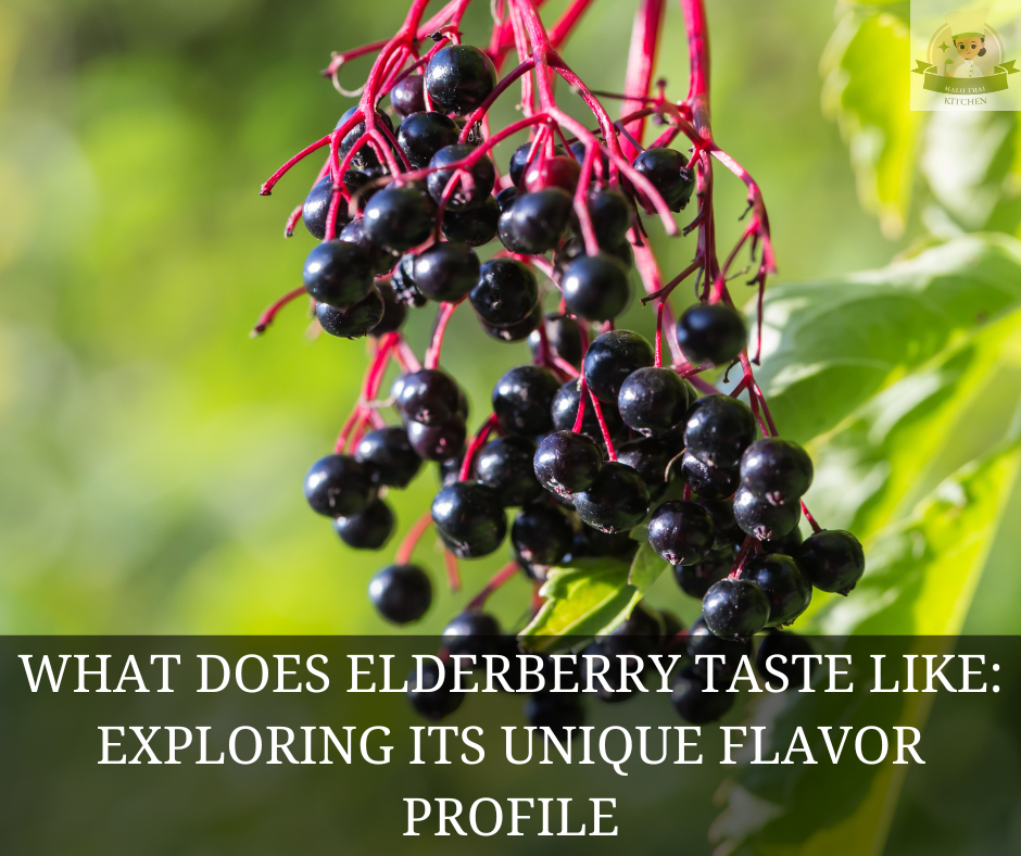 What Does Elderberry Taste Like?