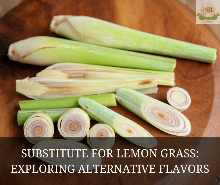 Substitute for Lemon grass: Exploring Alternative Flavors